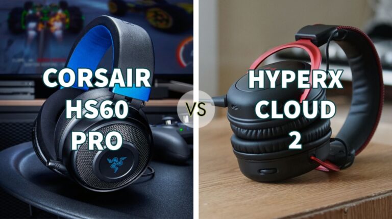 Corsair HS60 Pro vs Hyperx Cloud 2 Gaming Headset