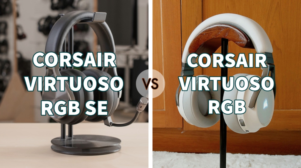 Corsair Virtuoso RGB SE vs Corsair Virtuoso RGB Gaming Headset