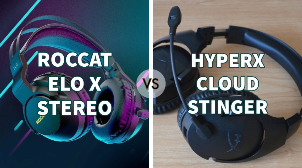 ROCCAT Elo X Stereo vs HyperX Cloud Stinger Gaming Headset