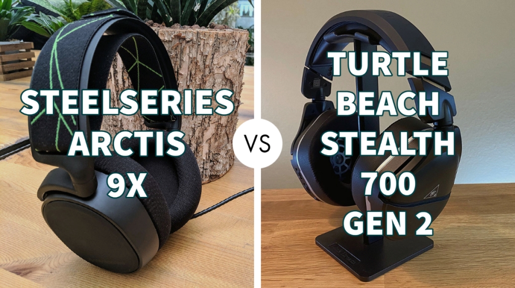 SteelSeries Arctis 9X vs Turtle Beach Stealth 700 Gen 2 Gaming Headset