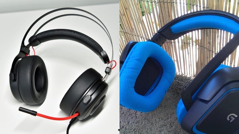 HP Omen 800 vs Logitech G430: Build Quality