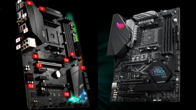 MSI B450 Gaming Pro Carbon Max vs Asus Rog Strix B450-F Gaming II