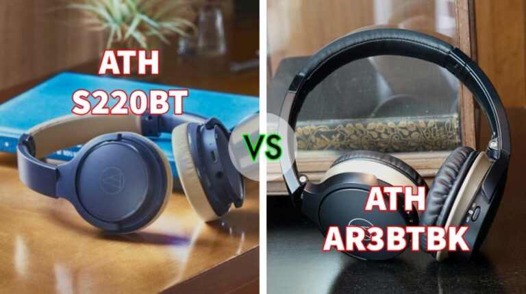 Audio-Technica ATH-S220BT vs ATH-AR3BTBK