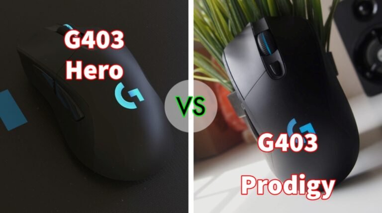 Logitech G403 Hero Vs G403 Prodigy