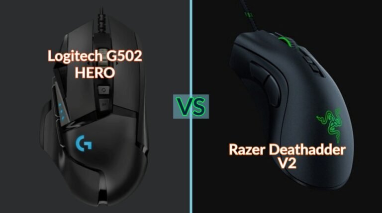 Logitech G502 HERO vs Razer Deathadder V2