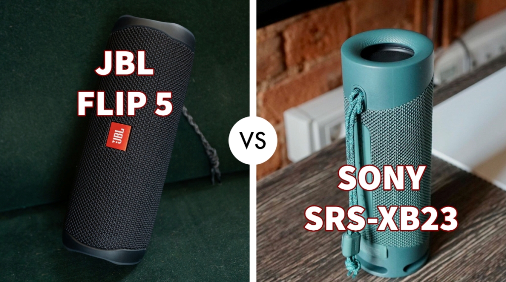 JBL Flip 5 vs Sony SRS-XB23