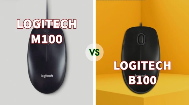Logitech M100 Vs Logitech B100