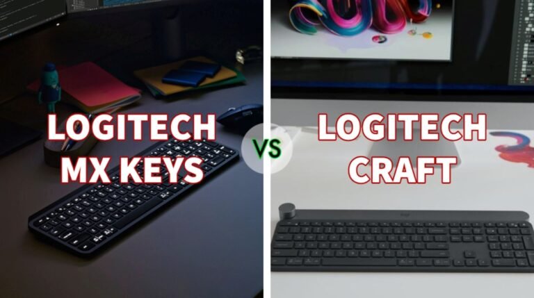 Logitech MX Keys vs Logitech Craft