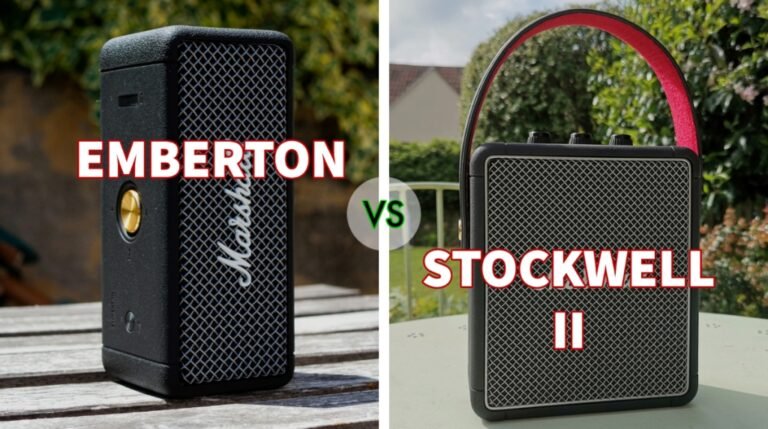 Marshall Emberton vs Marshall Stockwell II