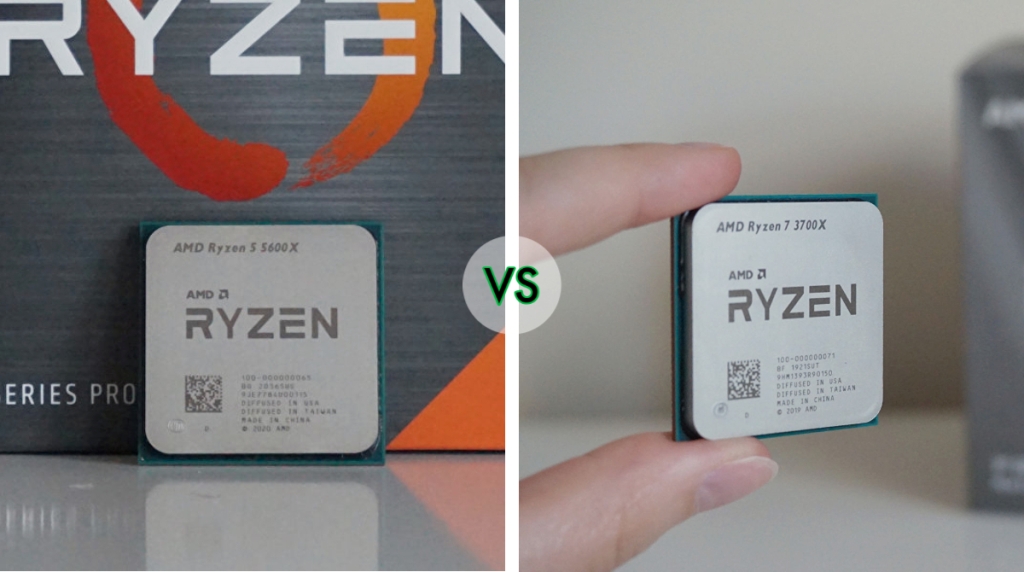 AMD Ryzen 5 5600X vs AMD Ryzen 7 3700X