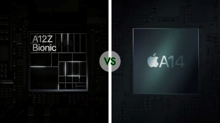 Apple A12Z Bionic vs Apple A14 Bionic