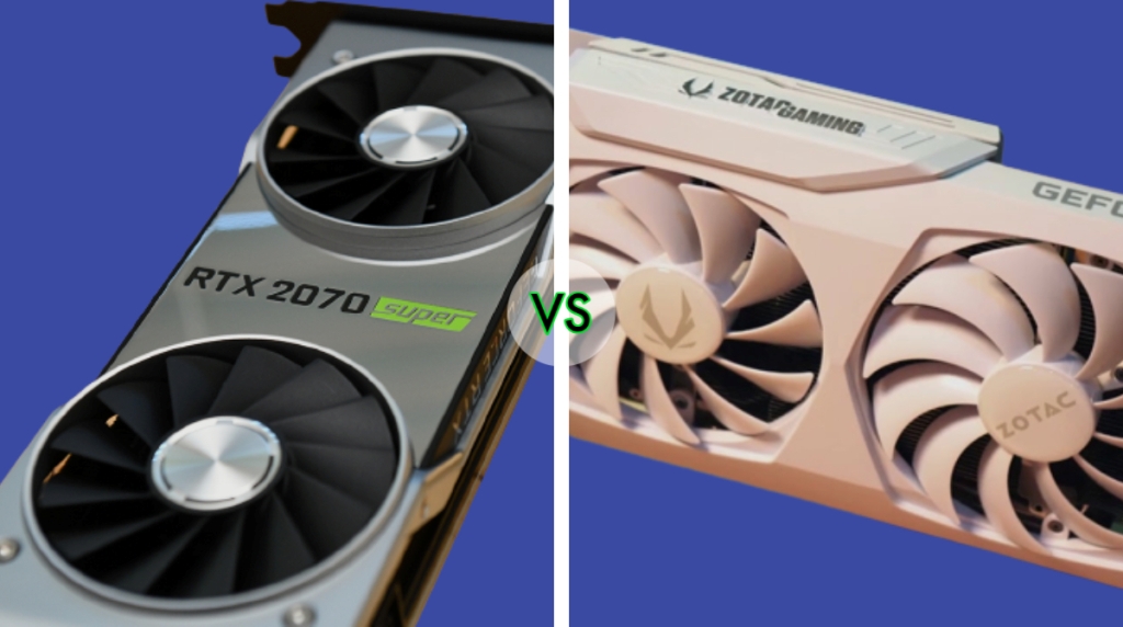 Nvidia GeForce RTX 2070 Super vs Zotac GeForce RTX 3070 Twin Edge