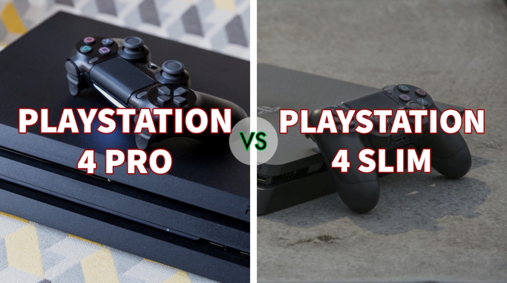 Sony PlayStation 4 Pro vs Sony PlayStation 4 Slim