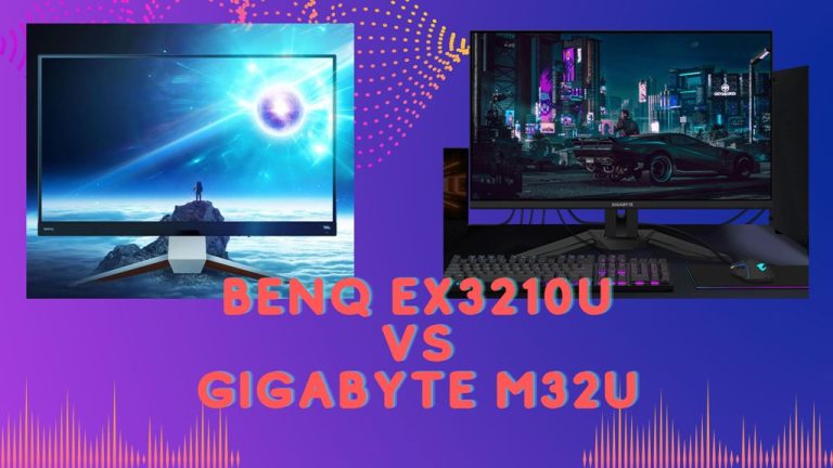 BenQ EX3210U vs Gigabyte M32U