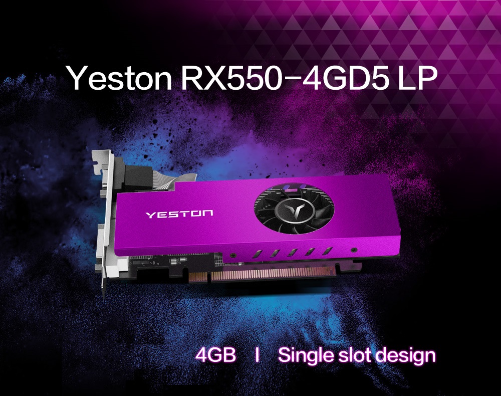 Yeston Radeon RX550 Gaming Graphics Cards