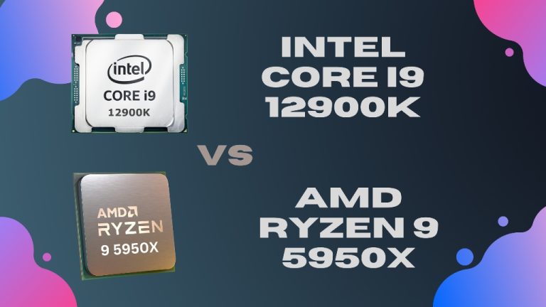 Intel Core i9 12900K vs AMD Ryzen 9 5950X